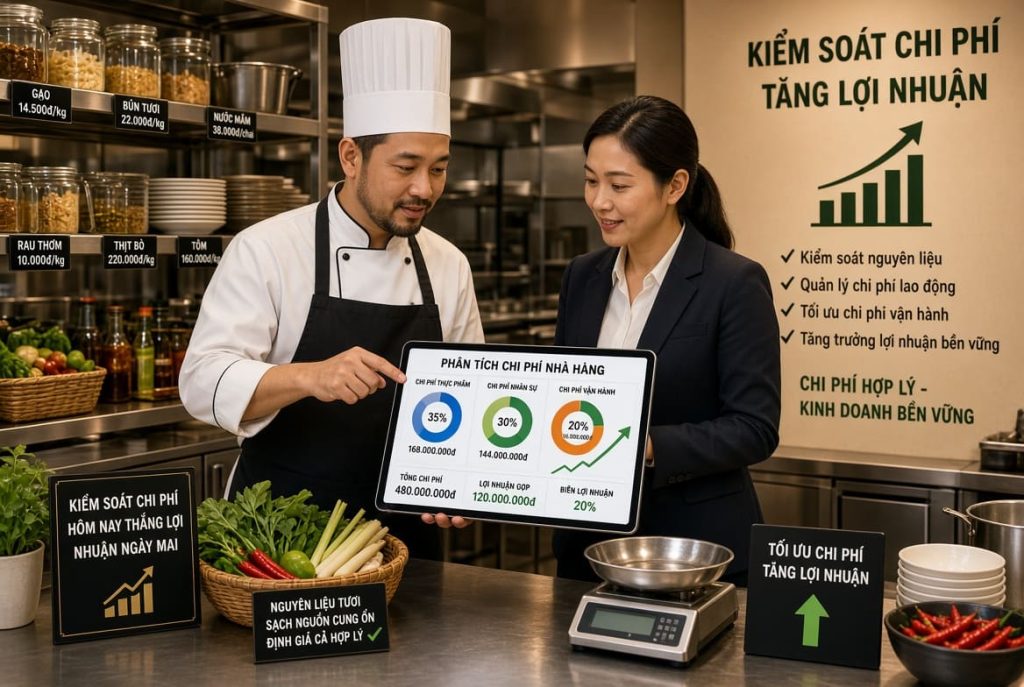 Cách Quản Lý Chi Phí (Cost) Trong Nhà Hàng Để Tối Đa Lợi Nhuận