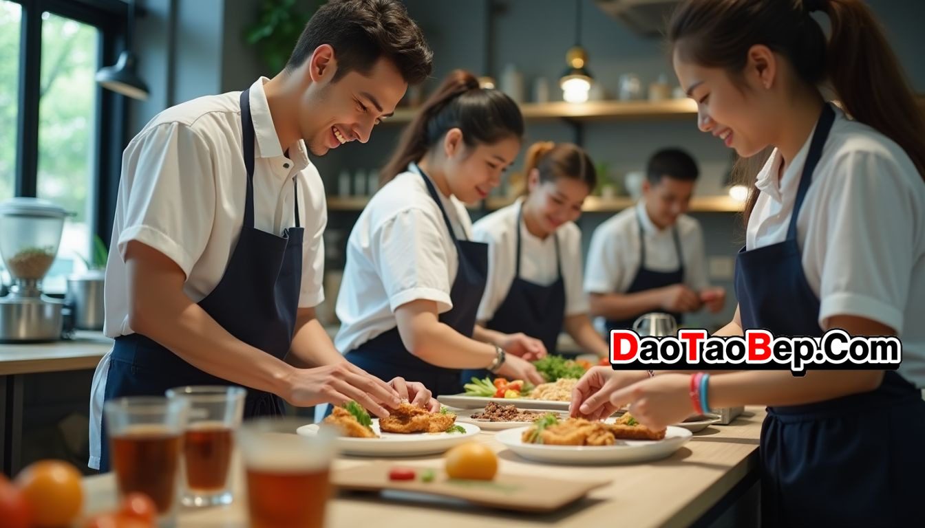 Công Thức Cơm Chiên Chuẩn Định Lượng Bếp Kinh Doanh