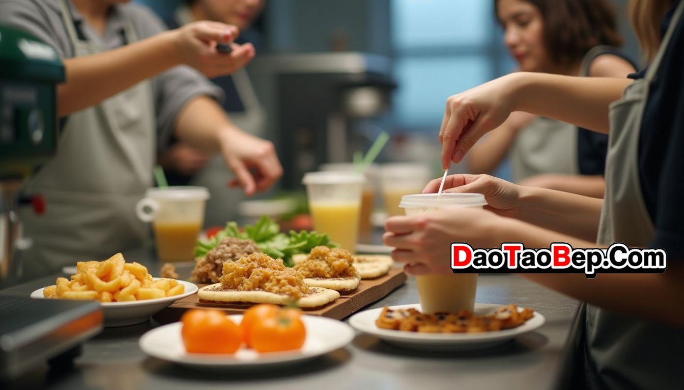 Công Thức Gà Rán Chuẩn Định Lượng Bếp Kinh Doanh