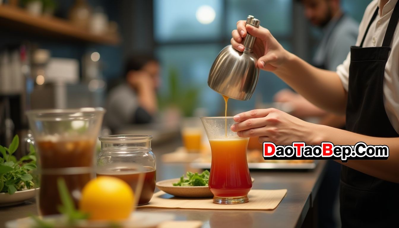 Hướng Dẫn Kỹ Thuật Định Lượng Bằng Jigger Chuẩn Bar
