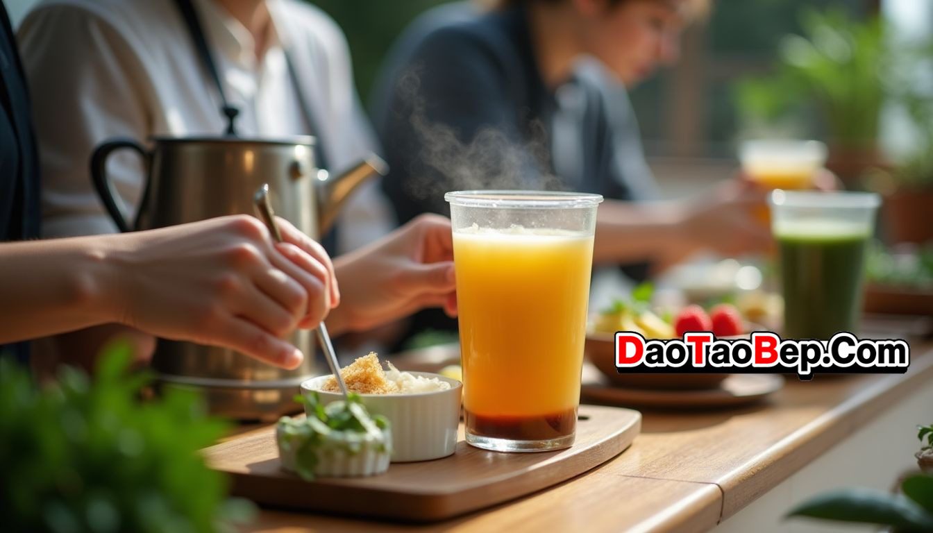 Hướng Dẫn Kỹ Thuật Pha Matcha Đá Xay Chuẩn Vị Cho Quán