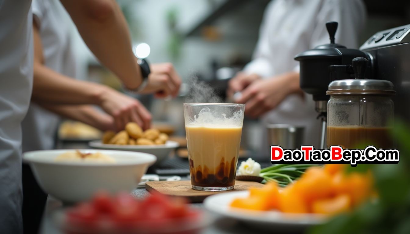 Hướng Dẫn Kỹ Thuật Pha Nước Dừa Rang Chuẩn Vị Cho Quán
