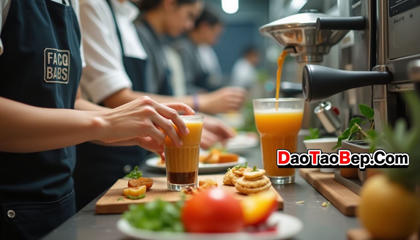 Hướng Dẫn Kỹ Thuật Pha Trà Đào Cam Sả Chuẩn Vị Cho Quán