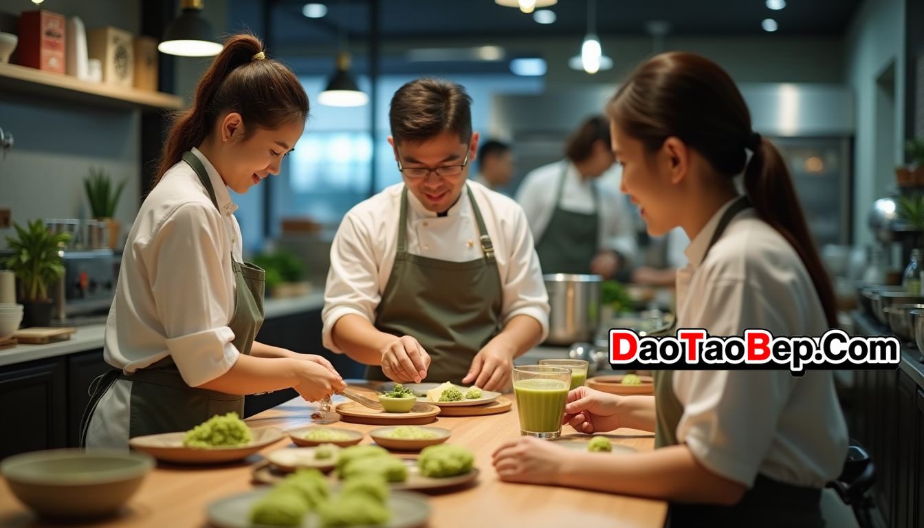Hướng Dẫn Kỹ Thuật Pha Trà Sữa Matcha Chuẩn Vị Cho Quán