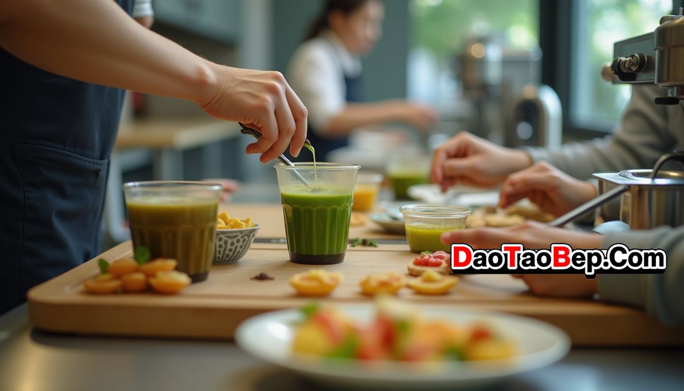 Hướng Dẫn Kỹ Thuật Pha Trà Sữa Matcha Chuẩn Vị Cho Quán