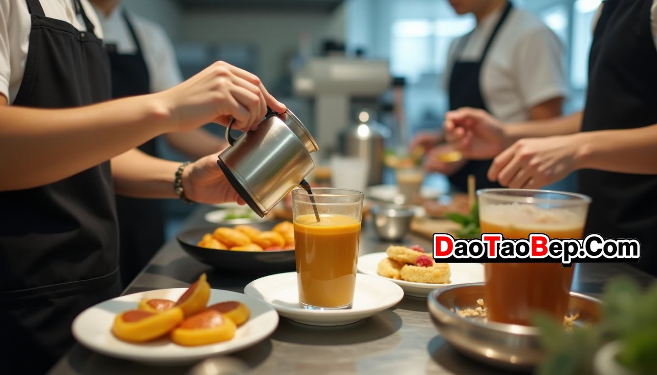 Kỹ Thuật Pha Cacao Nóng Chuẩn Vị Cho Quán