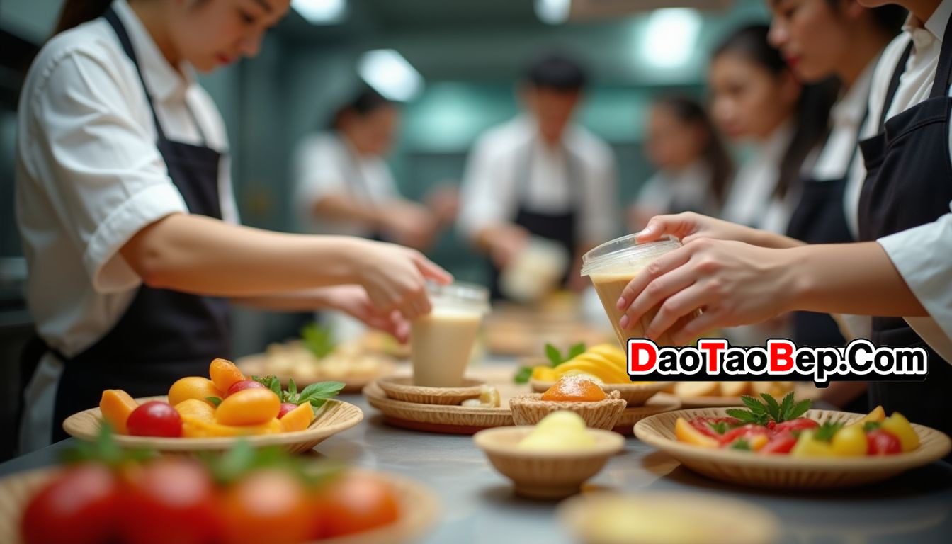 Kỹ Thuật Pha Trà Hoa Quả Chuẩn Vị Cho Quán