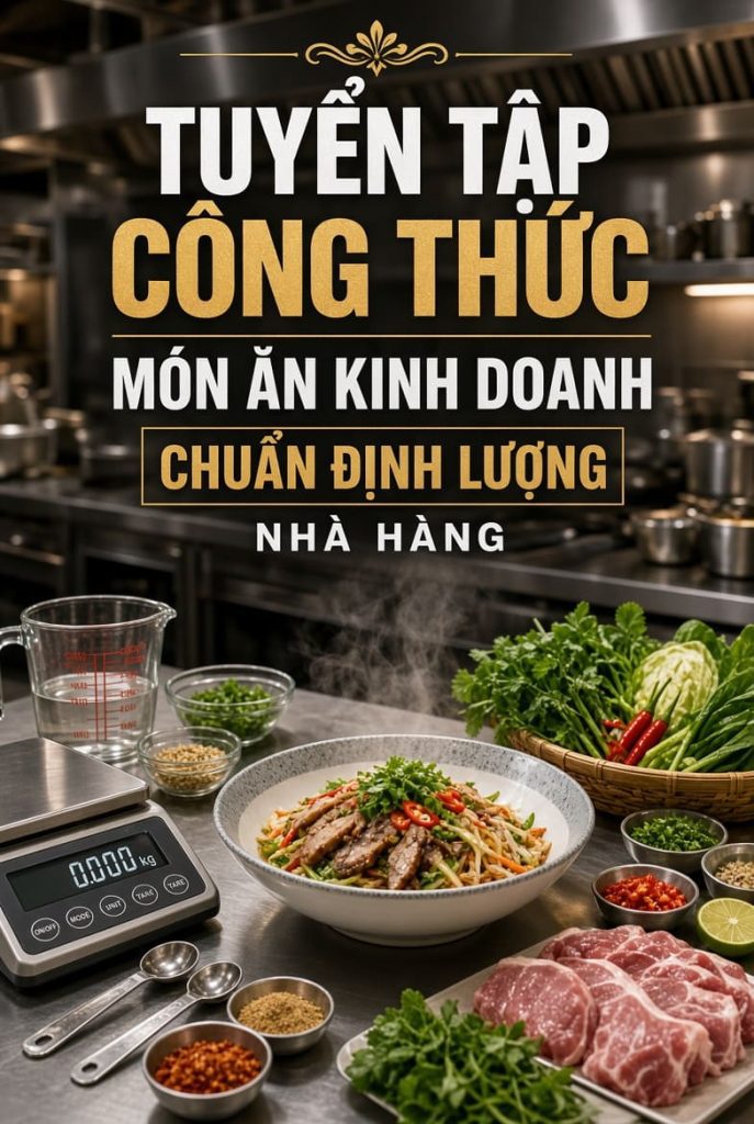 Tuyển Tập Công Thức Món Ăn Kinh Doanh Chuẩn Định Lượng Nhà Hàng