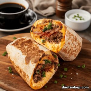 Khóa dạy làm bánh Burrito ngon chuẩn vị