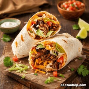 Khóa dạy làm bánh Burrito ngon chuẩn vị
