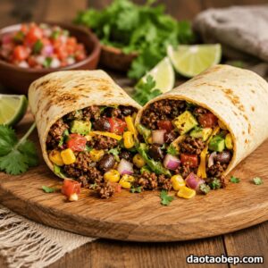 Khóa dạy làm bánh Burrito ngon chuẩn vị
