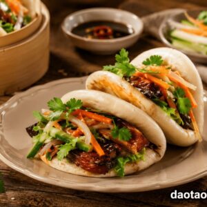 Khóa học làm bánh bao kẹp thịt Đài Loan để kinh doanh
