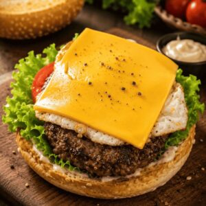 Khóa học làm burger phô mai để mở quán kinh doanh