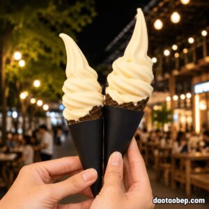 Khóa Học Làm Kem Phô Mai Hokkaido