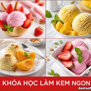 Khóa học làm kem tươi để mở quán kinh doanh