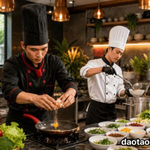 Khóa Học Nấu Ăn Theo Yêu Cầu với Đầu Bếp 5 Sao