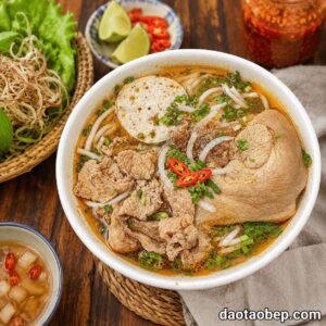 Khóa Học Nấu Bún Bò Để Mở Quán Kinh Doanh tại TPHCM