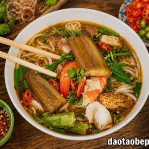 Khóa học nấu bún mắm ngon để mở quán đông khách