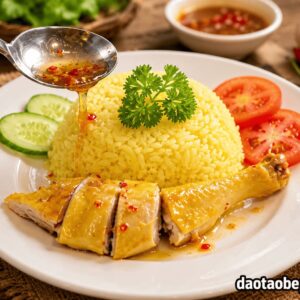 Khóa học nấu cơm gà Hải Nam nâng cao