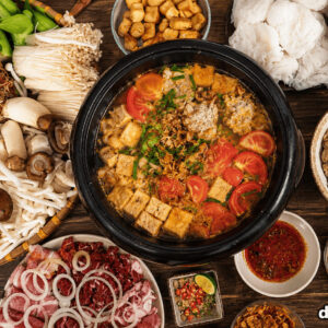 Khóa học nấu lẩu riêu của đồng ngon như ngoài quán