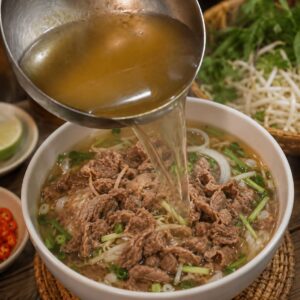 Khóa học nấu phở thìn ngon (phở tái lăn) để mở quán