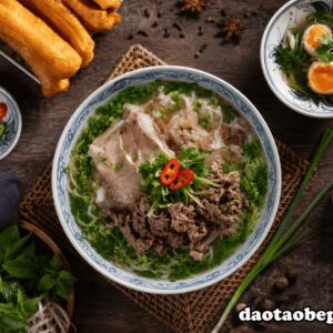 Khóa học nấu phở thìn ngon (phở tái lăn) để mở quán