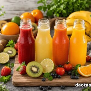 Khóa pha chế trà sữa hạt dinh dưỡng và trái cây detox tại TPHCM