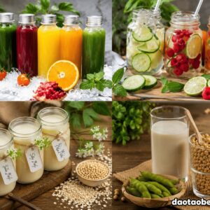 Khóa pha chế trà sữa hạt dinh dưỡng và trái cây detox tại TPHCM