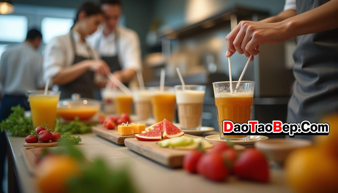 Kỹ Thuật Tỉa Rau Củ Trang Trí Món Ăn Đẹp Mắt